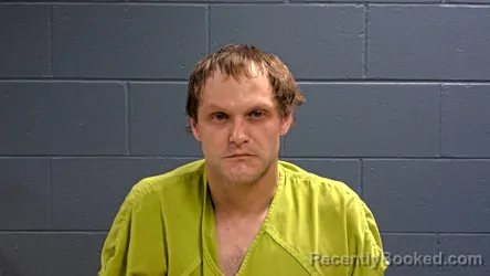 Mugshot of Chad Michael Kowalkowski booked in Oconto County, Wisconsin on July 1, 2026