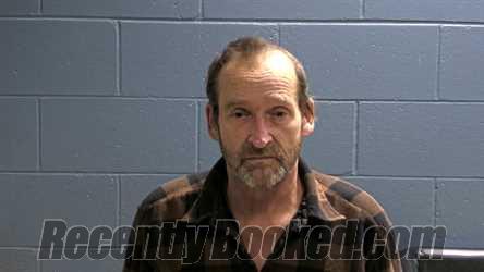 Booking photo from Oconto County, Wisconsin
