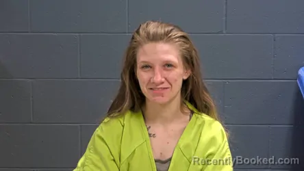 Mugshot of Ashley Pearl Phalen booked in Oconto County, Wisconsin on August 27, 2026