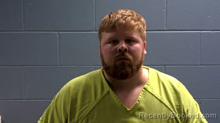 Mugshot of Elijah Luke Schanau booked in Oconto County, Wisconsin on April 5, 2026