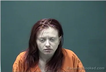 Mugshot of Amanda Lawrence booked in Ozaukee County, Wisconsin on March 23, 2026