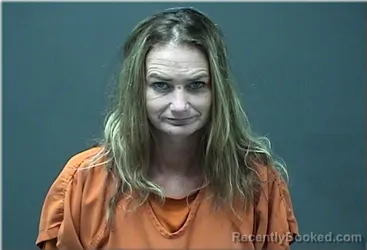Mugshot of Monica Geszvain booked in Ozaukee County, Wisconsin on August 2, 2026