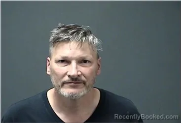 Mugshot of Chad Ehricke booked in Ozaukee County, Wisconsin on August 19, 2026