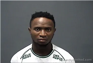 Mugshot of Kalenga Makambo booked in Ozaukee County, Wisconsin on September 8, 2026
