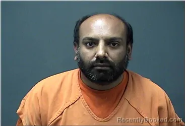 Mugshot of Prakash Navadia booked in Ozaukee County, Wisconsin on September 15, 2026