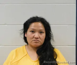 Mugshot of Tokala Sapa Win Charging Thunder booked in Pierce County, Wisconsin on October 16, 2026