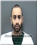 Booking photo from Racine County, Wisconsin