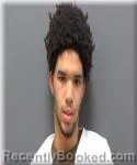 Mugshot of Jahsier Delgado Banks booked in Racine County, Wisconsin on April 23, 2026