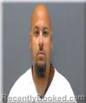 Mugshot of Shaun Alexander booked in Racine County, Wisconsin on August 4, 2026