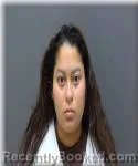 Mugshot of Estrella Heredia-Juarez booked in Racine County, Wisconsin on August 21, 2026