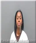 Mugshot of Damiyah Ozier booked in Racine County, Wisconsin on October 20, 2026