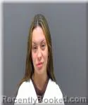 Mugshot of Kailey Haubrich booked in Racine County, Wisconsin on October 21, 2026