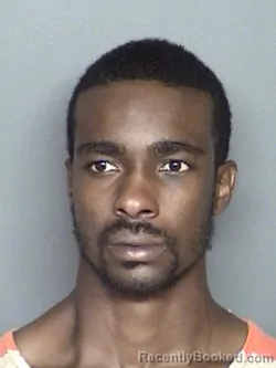 Mugshot of Xavier Develle Franklin booked in Grimes County, Texas on April 14, 2026