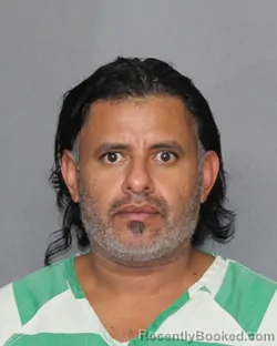 Mugshot of Erik Neftali Vargas booked in Grimes County, Texas on August 27, 2026