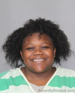 Mugshot of Jashaela Ann Patterson booked in Grimes County, Texas on July 24, 2026