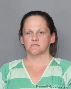 Mugshot of Ashley Ann Ohare booked in Grimes County, Texas on June 24, 2026