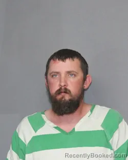 Mugshot of Justin David Jelinek booked in Grimes County, Texas on May 14, 2026