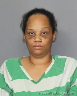 Mugshot of Magan Dominique Darbo booked in Grimes County, Texas on April 12, 2026