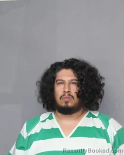Mugshot of Alfredo Jose Sanchez booked in Grimes County, Texas on July 3, 2026