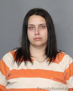 Mugshot of Ashley-Marie Baxter Hughes booked in Grimes County, Texas on September 22, 2026
