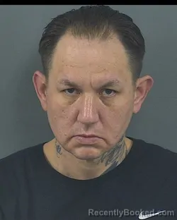 Booking photo from Sawyer County, Wisconsin