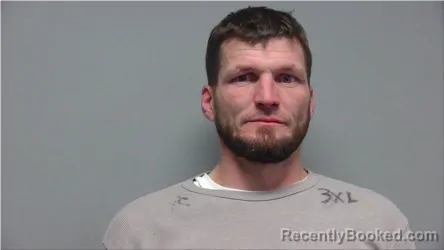 Booking photo from Walworth County, Wisconsin