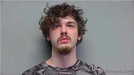 Mugshot of Clayton Hodges booked in Walworth County, Wisconsin on March 9, 2026