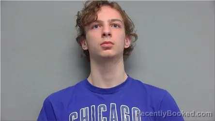 Mugshot of Lucas Cless booked in Walworth County, Wisconsin on March 16, 2026