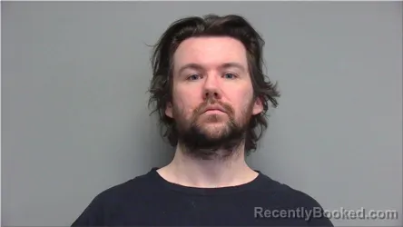 Mugshot of Alex Finnberg booked in Walworth County, Wisconsin on March 18, 2026