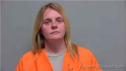 Mugshot of Nicole Duesterbeck booked in Walworth County, Wisconsin on March 21, 2026