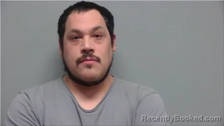 Mugshot of Eduardo Valdes booked in Walworth County, Wisconsin on March 29, 2026