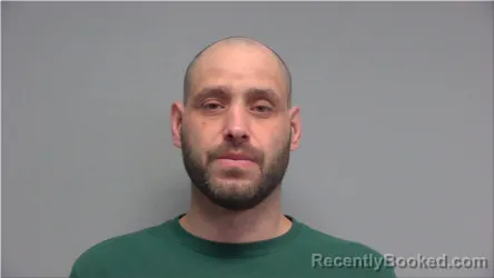 Mugshot of Adam Calloway booked in Walworth County, Wisconsin on April 1, 2026