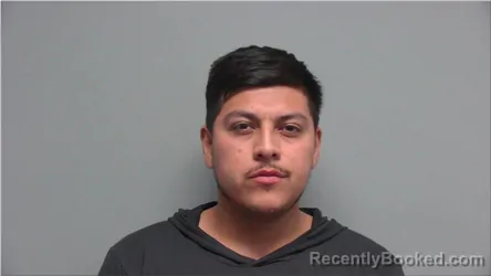 Mugshot of Nery Carrillo Garcia booked in Walworth County, Wisconsin on April 2, 2026