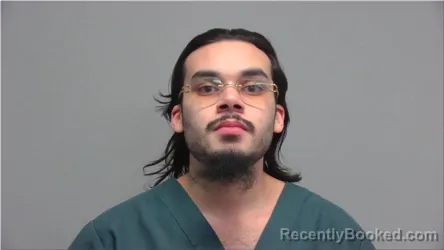 Mugshot of Eric Nava booked in Walworth County, Wisconsin on April 8, 2026