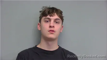 Mugshot of Tyler Huddleston booked in Walworth County, Wisconsin on April 23, 2026