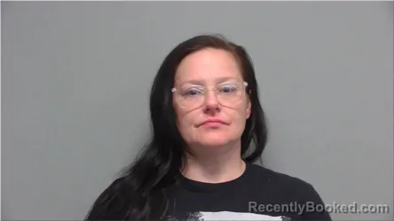 Mugshot of Nicole Klug booked in Walworth County, Wisconsin on April 27, 2026