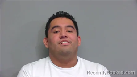 Mugshot of Juan Huerta booked in Walworth County, Wisconsin on May 14, 2026