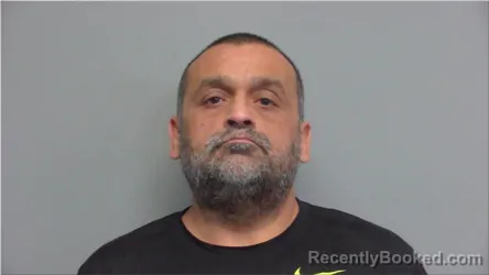 Mugshot of Eduardo Vela booked in Walworth County, Wisconsin on June 8, 2026