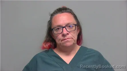 Mugshot of Andrea Arthur booked in Walworth County, Wisconsin on June 24, 2026