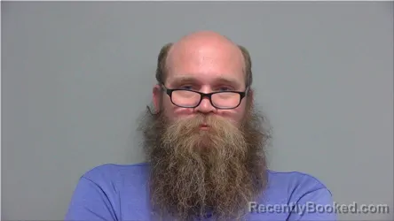 Mugshot of Ross Oliver booked in Walworth County, Wisconsin on July 6, 2026