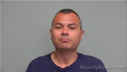 Mugshot of Manuel Villegas Jaramillo booked in Walworth County, Wisconsin on July 9, 2026