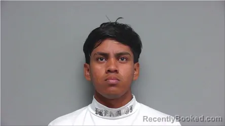 Mugshot of Bismarck Lopez Salinas booked in Walworth County, Wisconsin on July 16, 2026