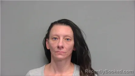 Mugshot of Amber Keener booked in Walworth County, Wisconsin on July 16, 2026