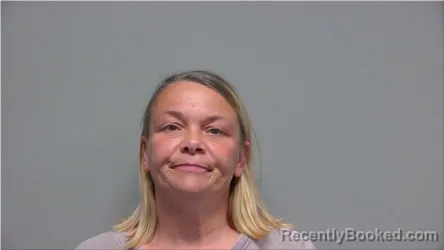 Mugshot of Angela Jacoby booked in Walworth County, Wisconsin on July 20, 2026