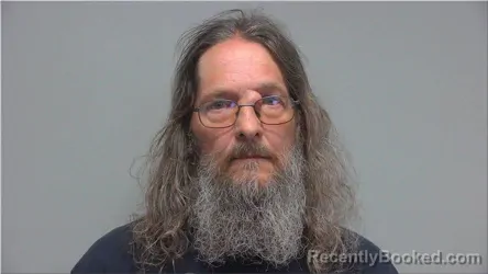 Mugshot of Jeffrey Lindberg booked in Walworth County, Wisconsin on July 24, 2026
