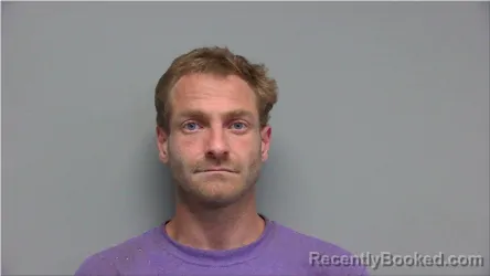 Mugshot of Nathan McAllister booked in Walworth County, Wisconsin on July 28, 2026