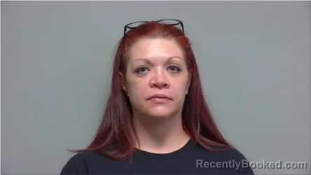 Mugshot of Rhiannon Wright booked in Walworth County, Wisconsin on July 28, 2026