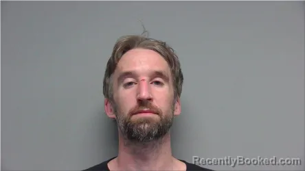 Mugshot of Lucas Kebbekus booked in Walworth County, Wisconsin on July 31, 2026