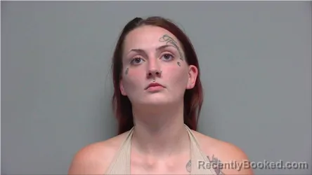 Mugshot of Hannah Cobb booked in Walworth County, Wisconsin on August 2, 2026