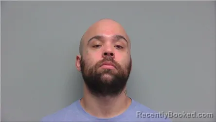 Mugshot of David Harris booked in Walworth County, Wisconsin on August 12, 2026